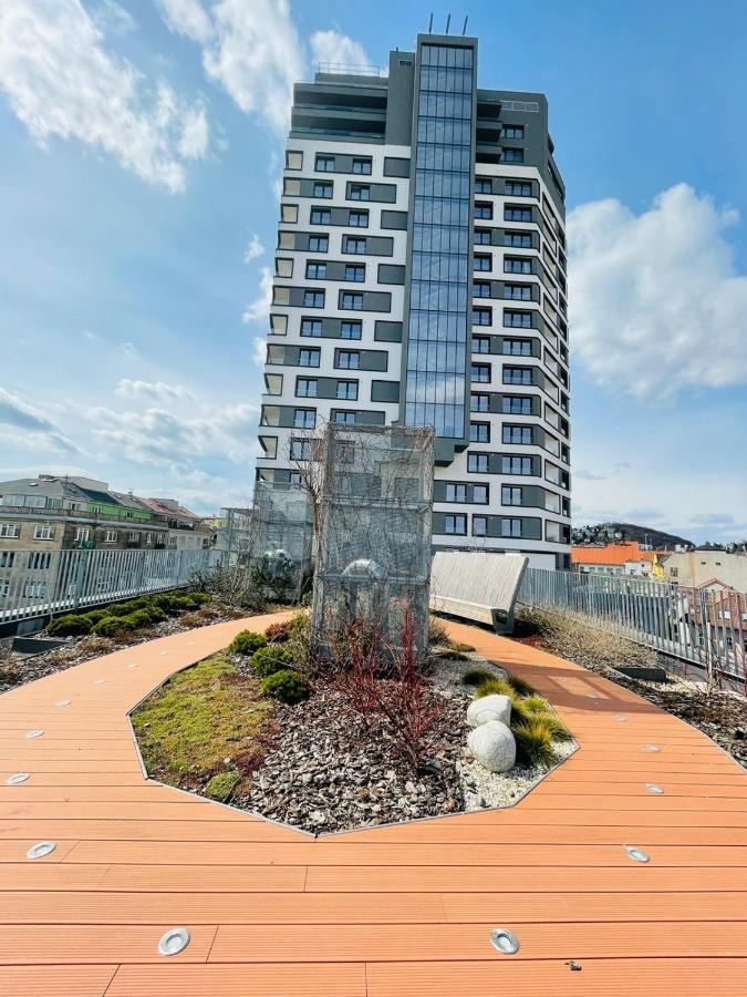 New Luxury Centre With Panoramic View, Free Parking Apartman Pozsony